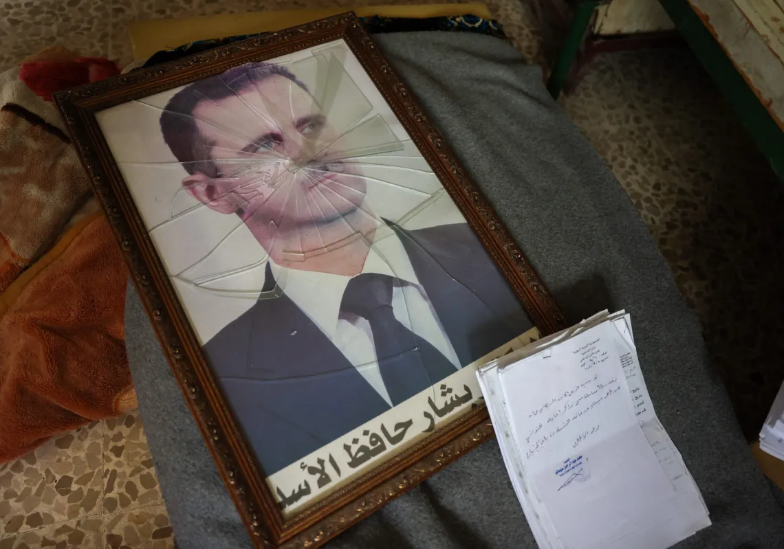 Assad toppled