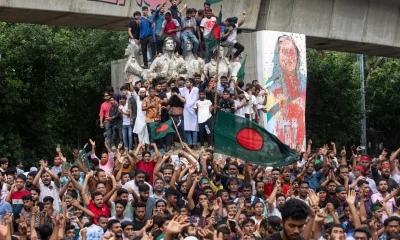 Shaikh Hasina flees