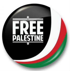 Free Palestine pin