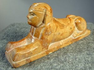 Sphinx carving