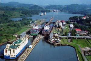 Miraflores Locks of the Panama Canal