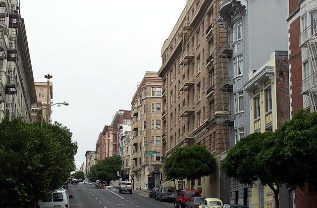 Post Street at Leavenworth, San Francisco