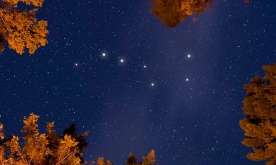 The Big Dipper star constellation