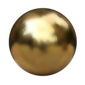 Titanium gold orb